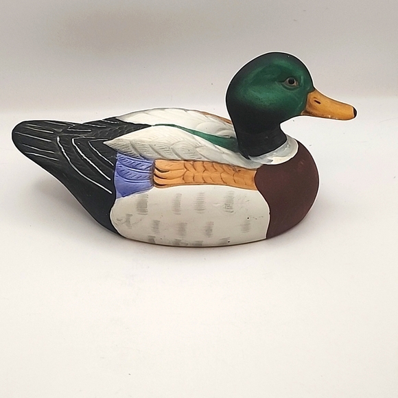 Vintage Royal Crown Mallard Duck Signed by J. Byron - Picture 1 of 10